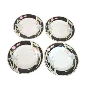 Set of 4 Fairfield Vanessa Fine China 7-3/8" Salad or Bread Plate